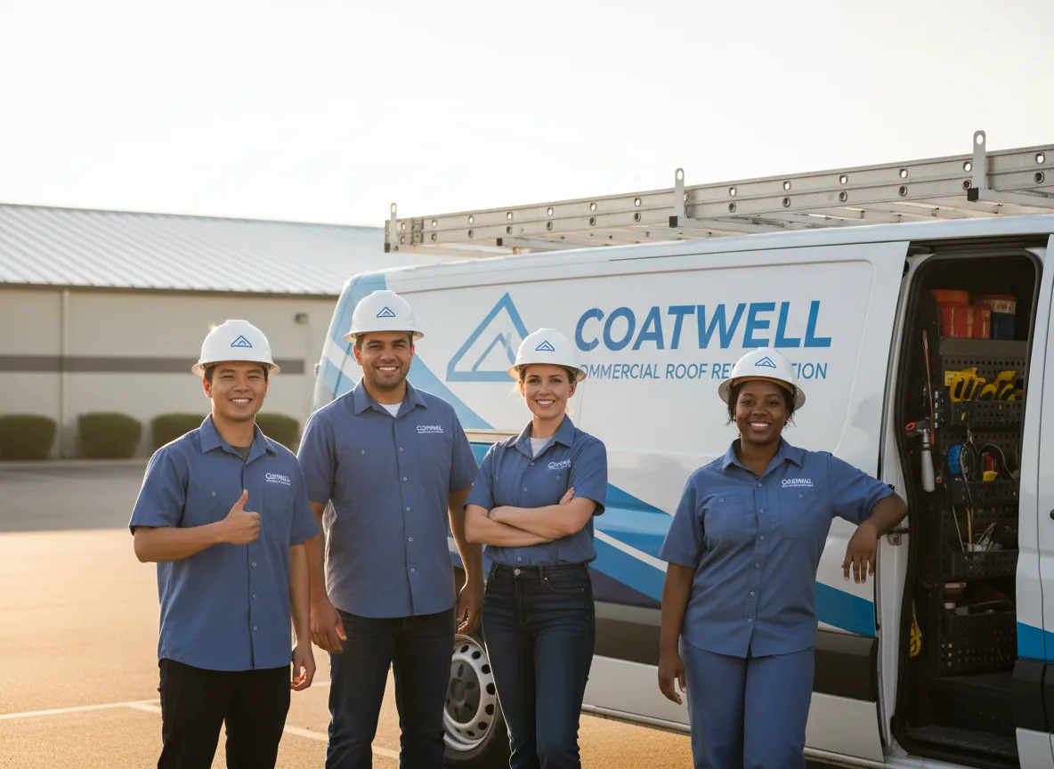 Commercial roof coating company in Valley Spring, TX
